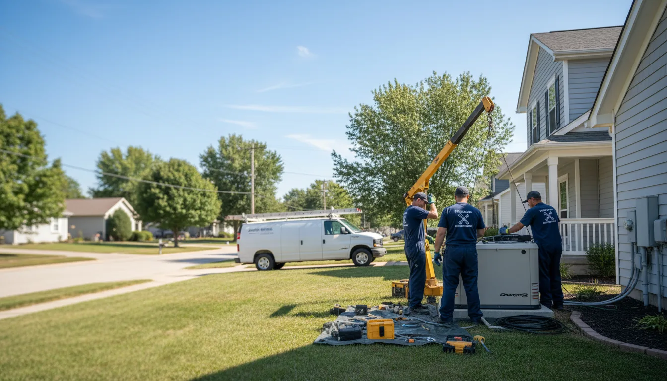 Generator Installation in Wever, IA near me